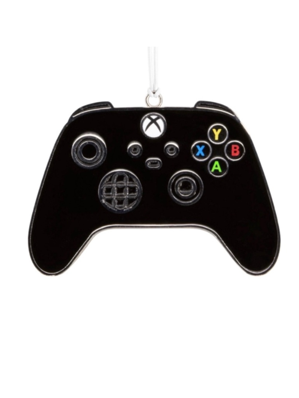 Hallmark “XBOX Black Video Game Controller” Metal Christmas Ornament (NWT)